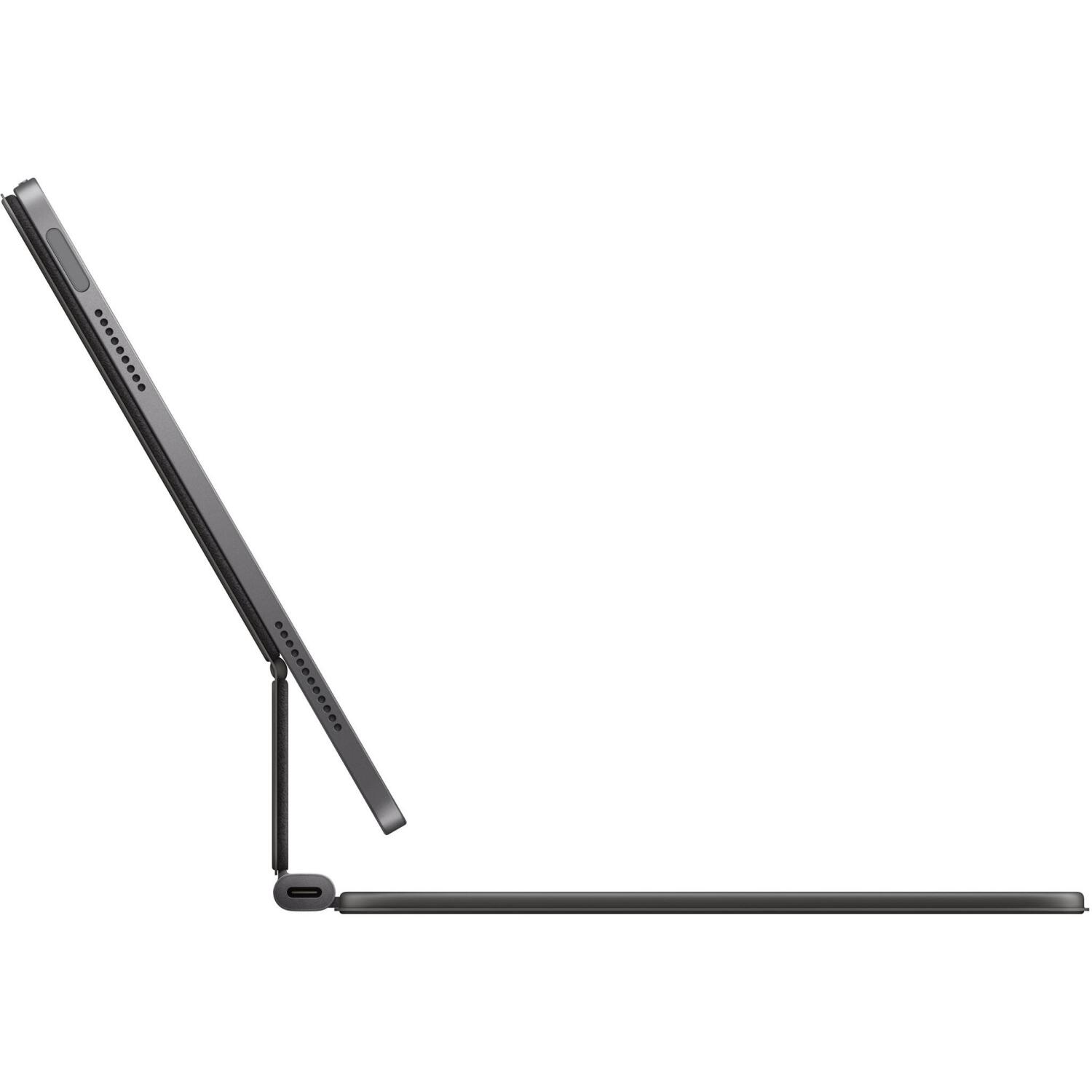 Apple Клавиатура для iPad Air 11 дюймов (M4, M3) MGYX4RS/A, Apple Smart коннектор, QWERTY, черный, с трекпадом (MGYX4RS/A)