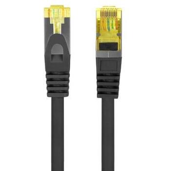 Lanberg Patchcord кабель 0.5m PCF6A-10CU-0050-BK, 27AWG, 6.0mm, CU, LSZH, до 500MHz, до 10Gbps (PCF6A-10CU-0050-BK)