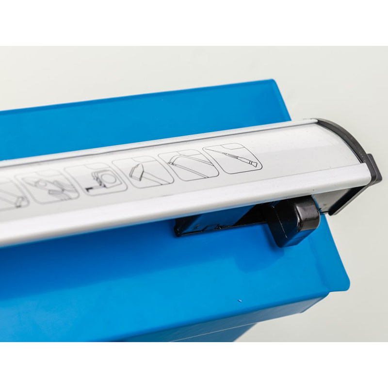 Servisa instrumentu skapis, 6 atvilktnes, 91x76x46cm HT7G046 HOGERT (HT7G046)