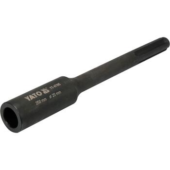 Yato kalts YT-47195, 250mm, 20mm, CrMo tērauds, SDS-Max stiprinājums, melnēts, hromēts (YT-47195)