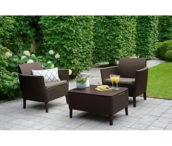 Dārza mēbeļu komplekts Salemo Balcony Set brūns 29205935599 KETER (29205935599)