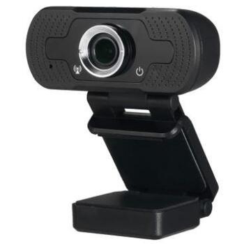 Tellur Вебкамера TLL491131, 2MP, 1920x1080, 30fps, USB 2.0, Автофокус, Встроенный микрофон, Защитный экран (TLL491131)