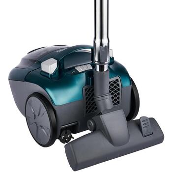 Zelmer Пылесос ZVC031P Radek 81605777P, 800 W, 2.5 л, EPA фильтр, 4 насадки, 76 дБ, телескопическая труба (81605777P)