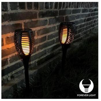 Forever Light RTV100011 90112, солнечный факел, 33 LED, 6,6 Вт, 600 мАч, IP65, 3000K, 240° (90112)