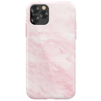 Devia Marble серии чехол iPhone 11 Pro Max розовый, 102010532084, PC+TPU, защита от падений и царапин, пыленепроницаемый (102010532084)