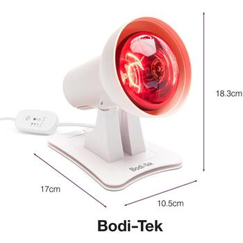 Bodi-Tek Инфракрасная тепловая лампа BT-LAMH-EU/1,1, 150W, 4 уровня нагрева, 3 настройки таймера (BT-LAMH-EU/1,1)