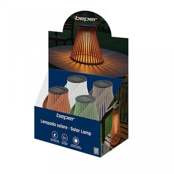 Beper Saules dārza lampa P207ILO300, IP44, 1,2V, plastmasa, krēslas sensors, brīvi stāvošs, 4 krāsas (P207ILO300)