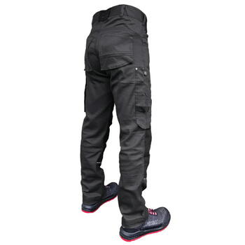 Pesso Darba bikses KDSTRETCHPC50, tumši pelēkas, C50, 98% kokvilna/2% elastāns, 260 g/m², RIP-STOP, 4+2 kabatas (KDSTRETCHPC50)