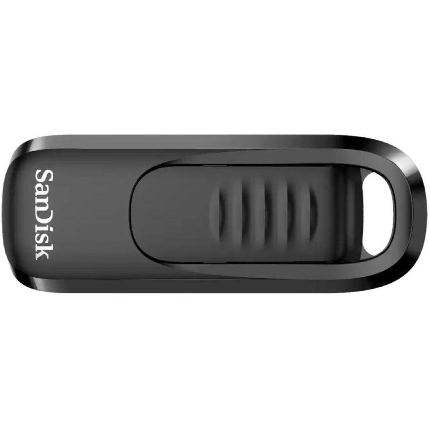 Sandisk Zibatmiņas disks SDCZ480-032G-G46, 32GB, USB 3.2 Gen 1, 200MB/s, USB Type-C, melns, ievelkams (SDCZ480-032G-G46)