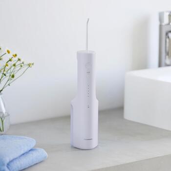 Panasonic Орошатель для рта EW-DJ26-V303, 200 мл, 2 насадки, беспроводной, 5 скоростей (EW-DJ26-V303)