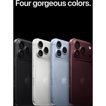 Apple Мобильный телефон iPhone 18 Pro MJT24HX/A, 1ТБ, 6.3 дюйма, OLED, 2622x1206, A20 Pro, 48МП, 5G, IP68, iOS 27 (MJT24HX/A)