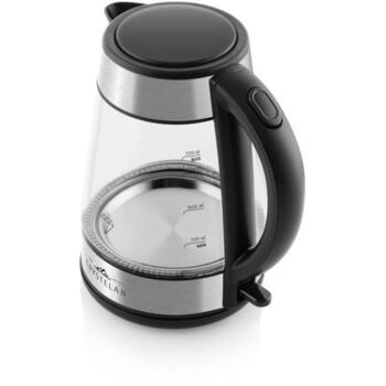 Eta Чайник Crystela II 1154 90000, 2200 W, 1.7 L, Стекло, 360° поворотная база, автоматическое отключение (ETA115490000)