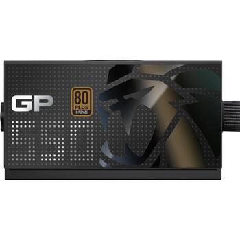 Gamemax barošanas bloks GP 550B, 550 W, Bronza, Nemodulārs, 140 mm ventilators, 1 x 24 pin ATX, 2 x 8 pin EPS12V, 3 x SATA (GP 550B)