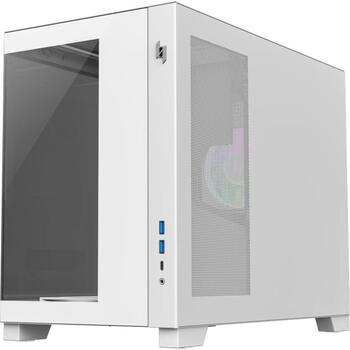 Gamemax Korpuss NEX C33 WH, 1 x 3.5