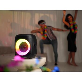 Tracer Cube20 TWS колонка TRAGLO47753, 20W, 3600mAh, Bluetooth 5.4, FM радио, RGB подсветка, 100Hz-20kHz (TRAGLO47753)