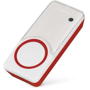 Emos Кнопка дверного звонка P5750T, 1 шт., IP55, без питания, 433 МГц, self-learning (P5750T)