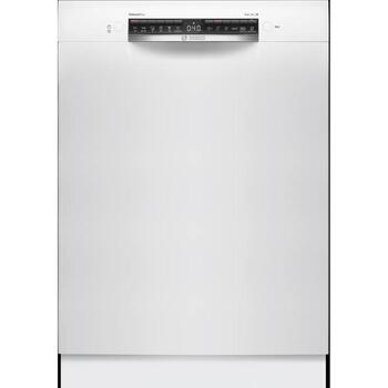 Bosch Посудомоечная машина SMU4HMW02S, 14 комплектов, 6 программ, класс энергоэффективности D, дисплей, функция AquaStop, белая (SMU4HMW02S)