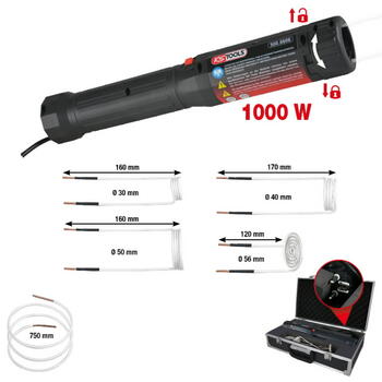Kstools Индукционный тепловой пистолет набор 500.8605, 6 шт, 3.13 кг (500.8605)