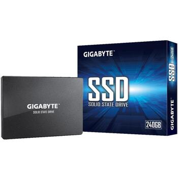 Gigabyte SSD GP-GSTFS31240GNTD, 240 ГБ, SATA, 500 МБ/с, 420 МБ/с, поддержка TRIM, S.M.A.R.T. (GP-GSTFS31240GNTD)