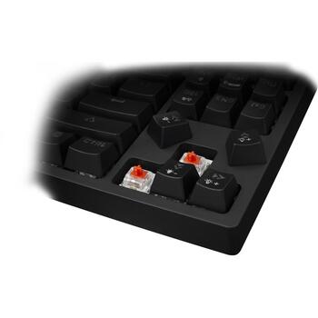 White Shark Klaviatūra KODACHI-US, 87 + 7 taustiņi, OUTEMU sarkanie slēdži, RGB 16,8 M krāsu, USB 2.0, 2 m kabelis (KODACHI-US)