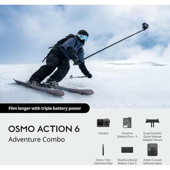 Dji tīkla kamera CP.OS.00000506 1/1.1 collas CMOS sensors, 120 Mbps video, 1950 mAh akumulators, Bluetooth/WLAN (CP.OS.00000506)