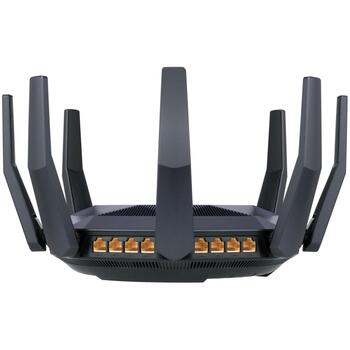 Asus беспроводной маршрутизатор RT-AX89X 6000Mbps, 8 антенн, 8 LAN портов, 2x10G порта, Wi-Fi 6, AiProtection Pro (RT-AX89X)