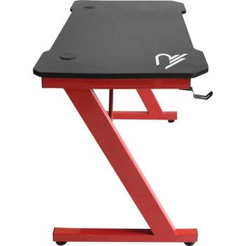 Subsonic Игровой стол Raiden Pro SA5593, 110см, 60см, 75см, 18кг, черный/красный, углеродное покрытие, металлическая рама (SA5593)
