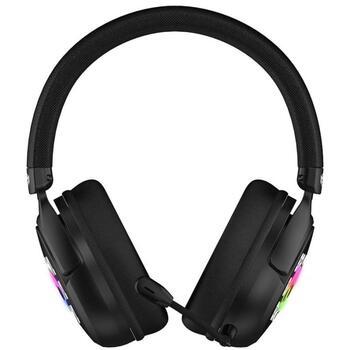 Subsonic Беспроводные игровые наушники SA5731-BS1, беспроводные, 15ч батарея, RGB LED, съемный микрофон, пассивное шумоподавление (SA5731-BS1)