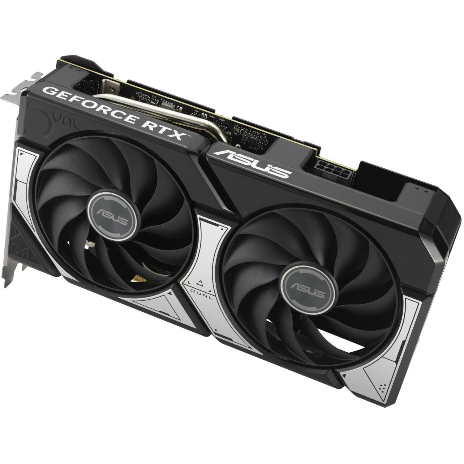 Asus Video karte DUAL-RTX5060TI-O16G 16GB GDDR7, PCIe 5.0, 2 ventilatori, 7680 x 4320, 2.5 slots (DUAL-RTX5060TI-O16G)