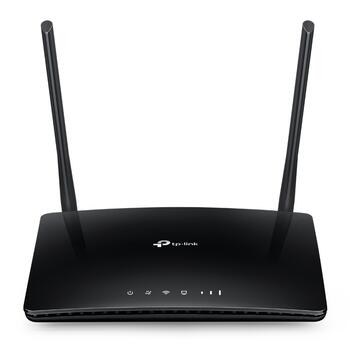 AC750 Беспроводной двухдиапазонный 4G LTE маршрутизатор, TP-Link, Archer MR200, 300 Мбит/с, 433 Мбит/с, 3 LAN порта (ARCHERMR200)