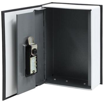 Tracer Копилка МОДЕЛЬ TRASEJ47654, 1.14л, черный, сталь, картон, 3-значный замок, реалистичный вид книги (TRASEJ47654)