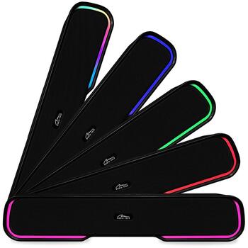Media Tech Беспроводной динамик MT3180, 10W RMS, 450W PMPO, Bluetooth 5.1, FM радио, microSD, USB, AUX, встроенный микрофон (MT3180)