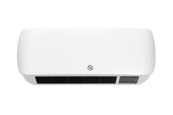 Sienas keramiskais sildītājs telpu papildu apsildei 2000W taimeris pults ventilatora režīms WH2018 342352 Eurom (342352)
