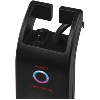Emos Защита от перенапряжения P54222, 2м, 1800J, 4x2P+PE, 16A, 3680W, EMI/RFI фильтр, защита от детей (P54222)