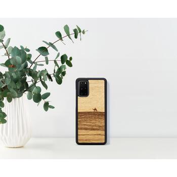 Man&Wood чехол M6617B, 6.7, совместим с Samsung Galaxy S20 Plus, дерево, поликарбонат (M6617B)