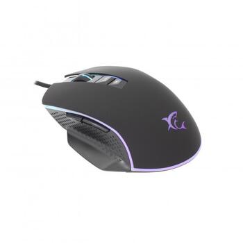 White Shark Мышь GARETH-B GM-5009, 1000-6400 DPI, 7 кнопок, 1.8 м, RGB 16.8 М цветов, USB (GARETH-B)