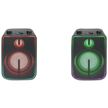 Muse Беспроводная колонка M-1802DJ, 60 Вт, Bluetooth 5.0, FM-радио, USB, Aux 3,5 мм, вход для микрофона, аккумулятор 1800 мАч (M-1802DJ)