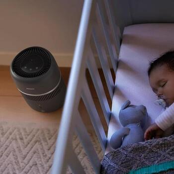 PHILIPS 4000 sērijas gaisa mitrinātājs, ogles pelēks (HU4210/03)