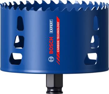 Karbīda caurumzāģis Tough Material 114mm, Urbjmašīnām/skrūvgriežiem, triecienurbjmašīnām/triecienskrūvgriežiem EXPERT MULTI MATERIAL PC PLUS CAURUMZĀĢIS, 2608900442 BOSCH (2608900442)