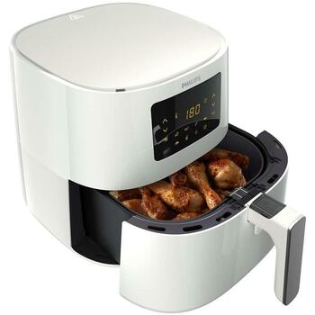 Philips karstā gaisa friteris HD9270/00, jauda 2000 W, tilpums 6.2 L, 1.2 kg pārtikas, skārienkontrole, LED displejs (HD9270/00)