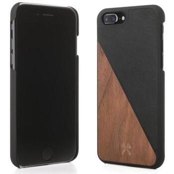 Woodcessories EcoSplit Maciņš ECO249, 5.5'', Apple iPhone 7 Plus / 8 Plus, koks, eko-āda, QI uzlāde (ECO249)
