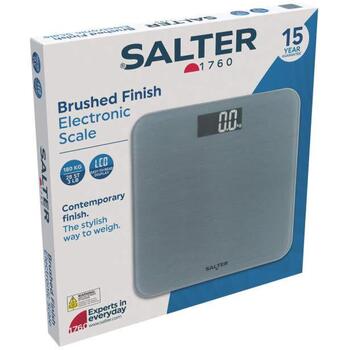 Salter Ванная весы SA00600GCFEU12, 180кг, ЖК-дисплей, матовое стекло, KG/ST/lbs, автоматическое включение (SA00600GCFEU12)