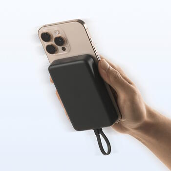 Компактный внешний аккумулятор с магнитной беспроводной зарядкой 10000 mAh 33 W USB-C PD серый BHR9823GL Xiaomi (BHR9823GL)