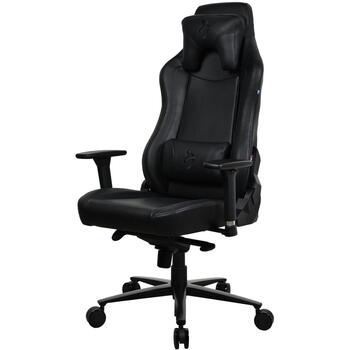 Arozzi Vernazza SoftPU KRĒSLS VERNAZZA-SPU-PBK, 72cm, 47-57cm, 5 riteņi, ergonomisks, 3D regulējami roku balsti (VERNAZZA-SPU-PBK)