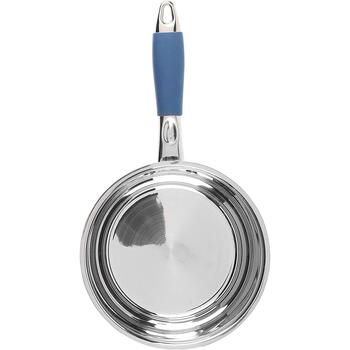Russell Hobbs sautēšanas katliņu komplekts RH01178EU, 16cm, 18cm, 20cm, nerūsējošais tērauds, silikona rokturi (RH01178EU)