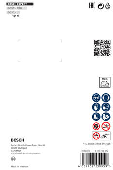 Dimanta griešanas disks EXPERT MULTI MATERIAL, ilgmūžīgs, 125 mm, 2608900660, BOSCH (2608900660)