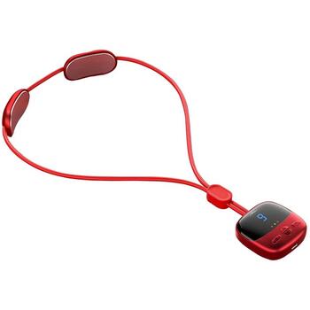 Media-Tech EMS массажер для шеи MT6534, 5W, 2 зоны массажа, 4 режима, перезаряжаемый, подогрев, вибромассаж (MT6534)