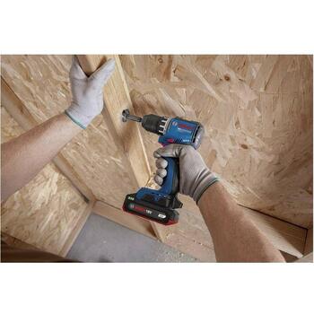 Bosch GSR18V-52 06019S0025, дрель-шуруповерт, 18В, 2x2.0Ач, 25/52/70Нм, 500/1900об/мин, 1.5-13мм, бесщеточный двигатель (06019S0025)