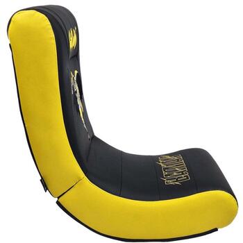 Subsonic Игровое кресло-качалка SA5729-B1, 80см, 10кг, черный/желтый, синтетическая кожа, функция качания (SA5729-B1)