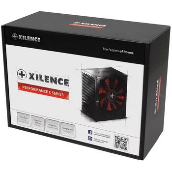 Xilence Datora barošanas bloks XP600R6 XN044, 450W, 600W, 110-240V, 1 ventilators, aktīvā PFC (XN044)